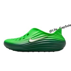 Size 6Y Nike ReactX Rejuven8 Big Kids' Shoes Green Strike/Fir/Olive Aura